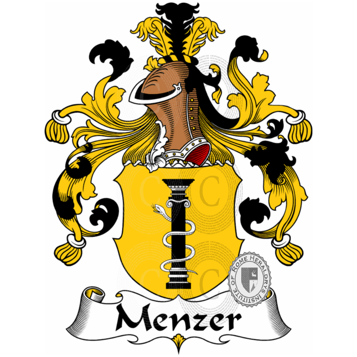Coat of arms of familyMenzer
