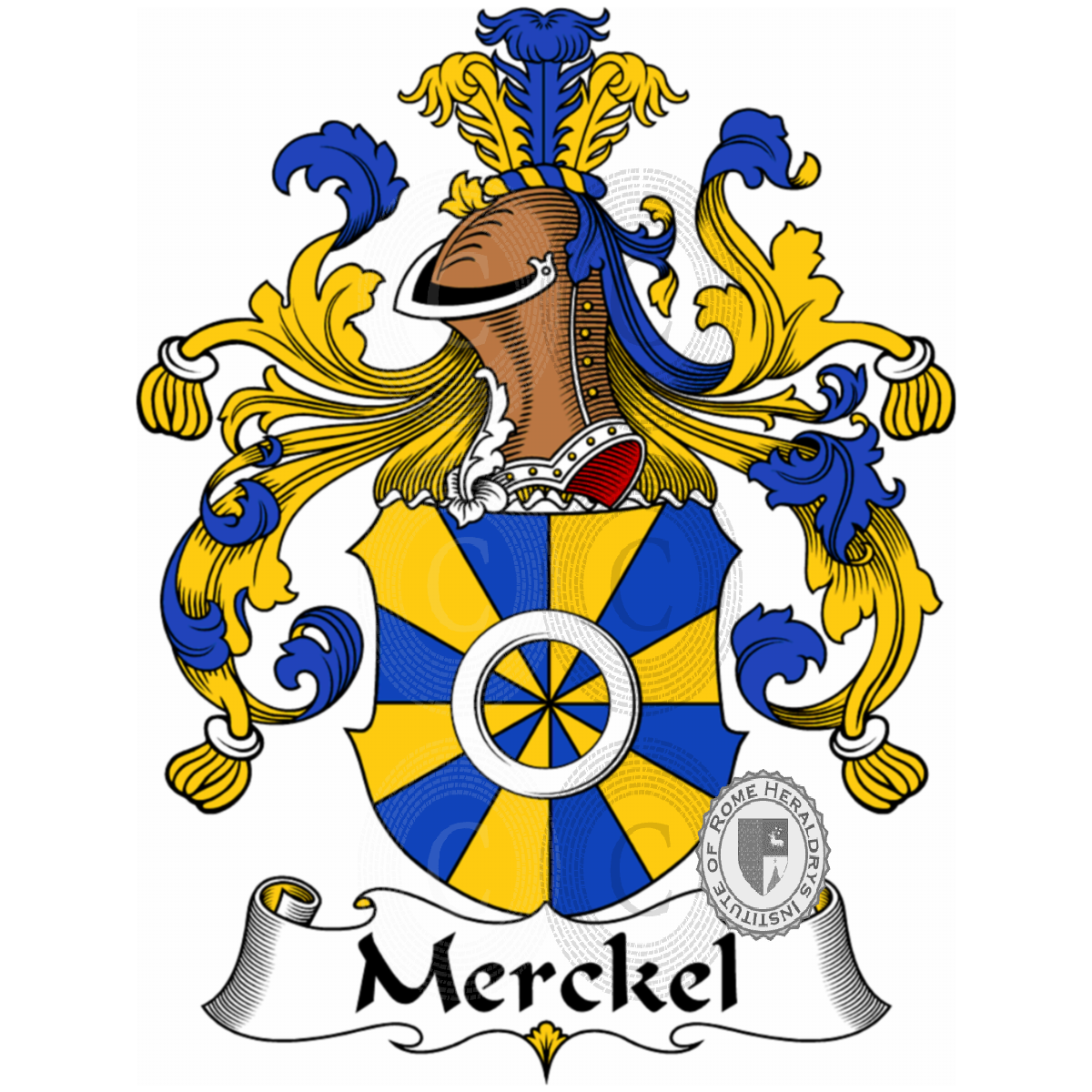 Escudo de la familiaMerckel