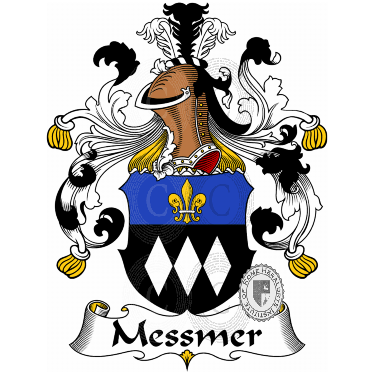 Escudo de la familiaMessmer