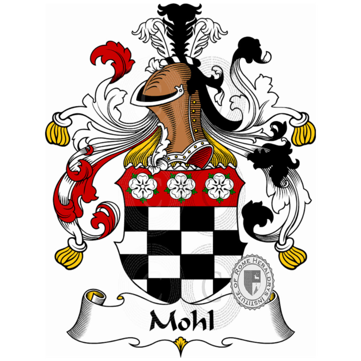 Coat of arms of familyMohl