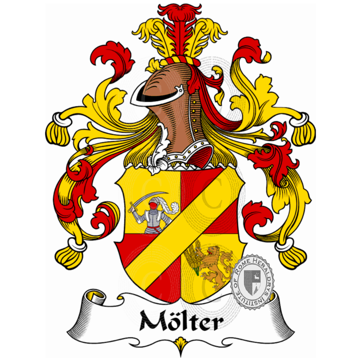 Coat of arms of familyMölter
