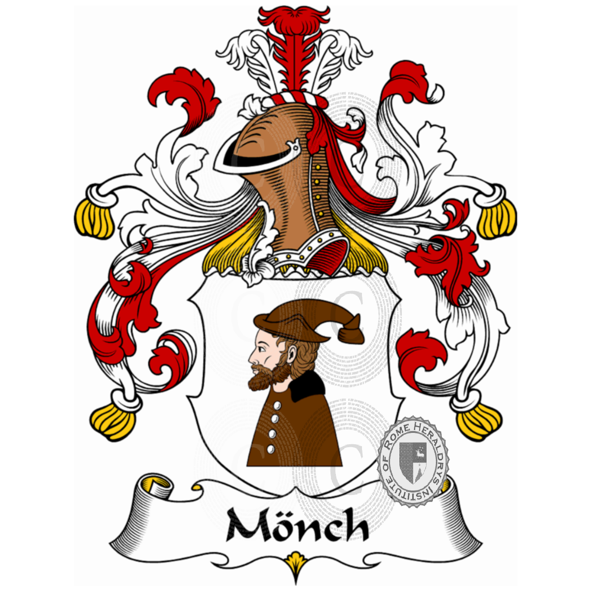 Coat of arms of familyMönch