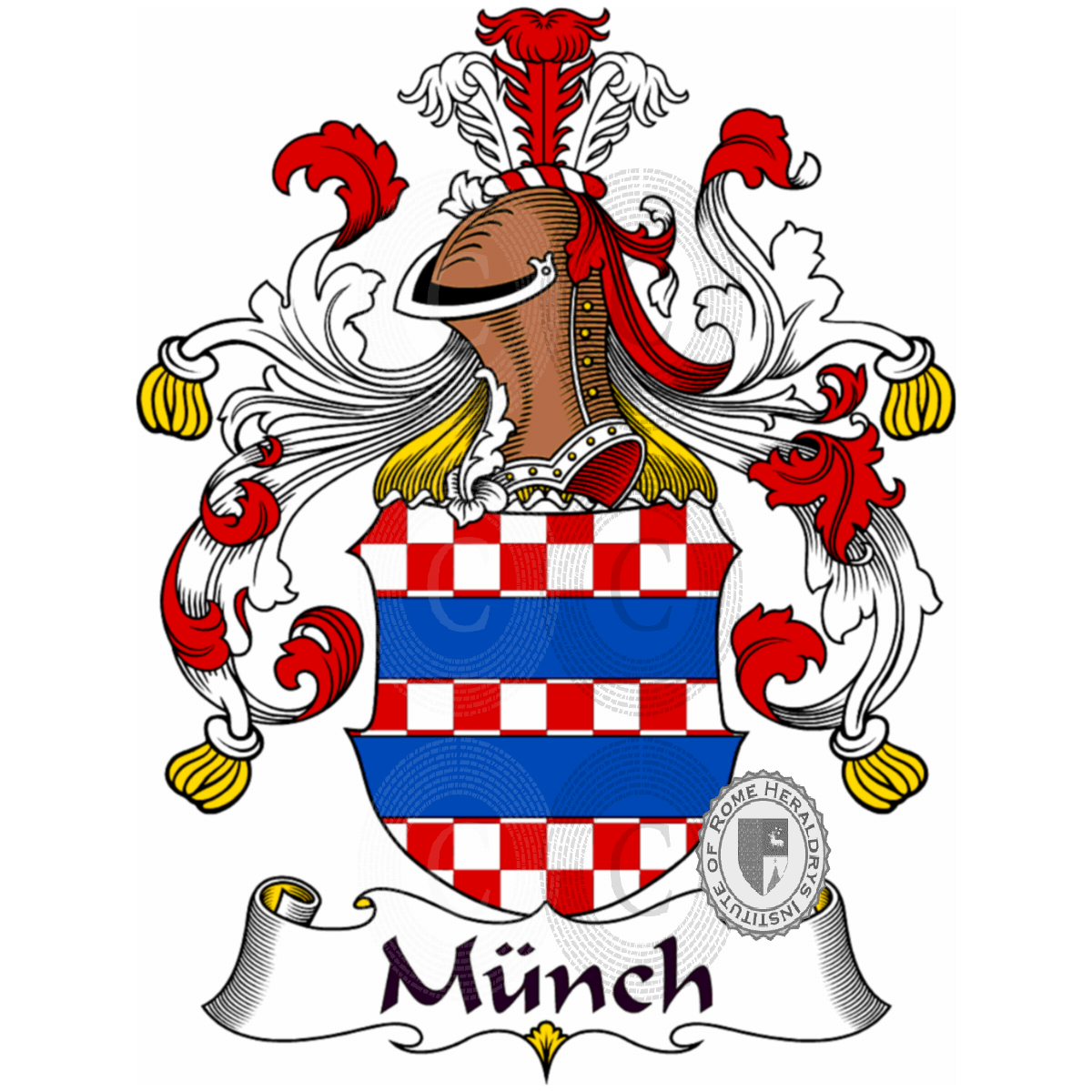 Escudo de la familiaMünch