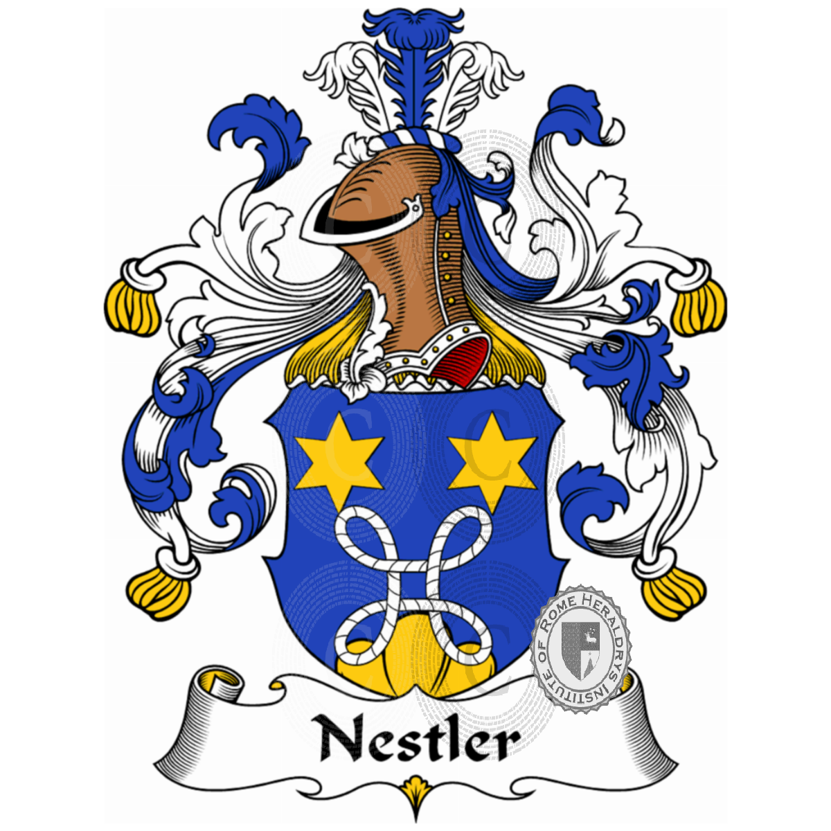 Coat of arms of familyNestler