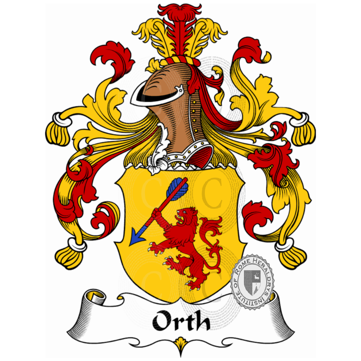 Coat of arms of familyOrth