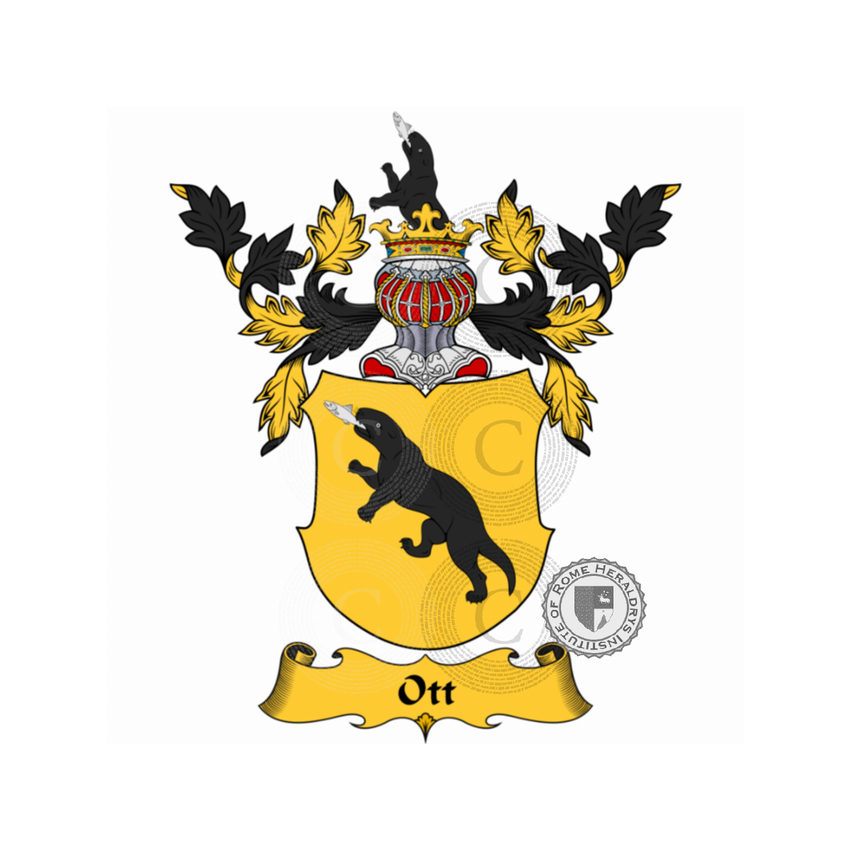 Wappen der FamilieOtt, Ott Traxler