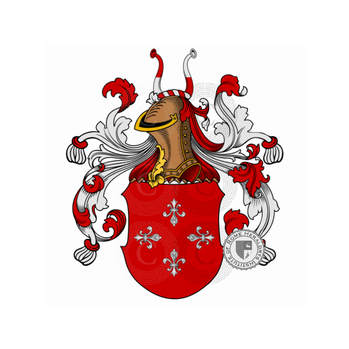 Wappen der FamiliePfahler, Pfadler,Pfähler
