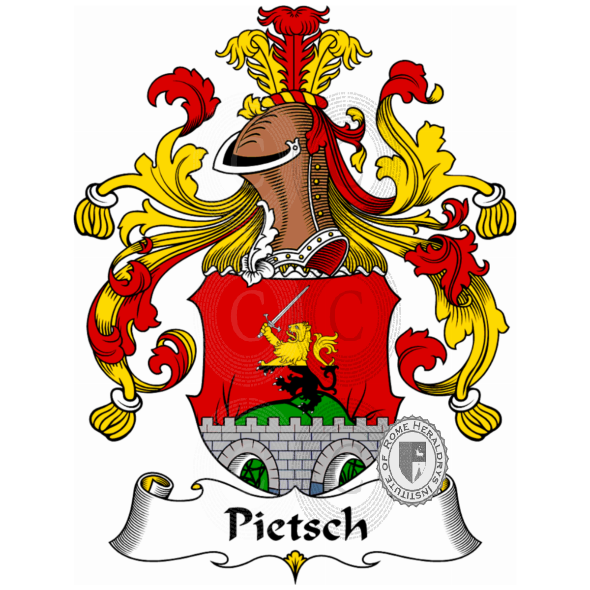 Wappen der FamiliePietsch