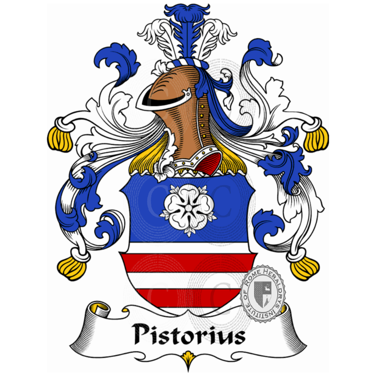 Escudo de la familiaPistorius
