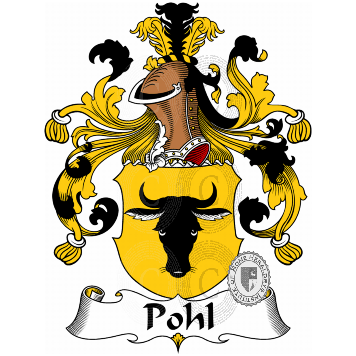 Escudo de la familiaPohl