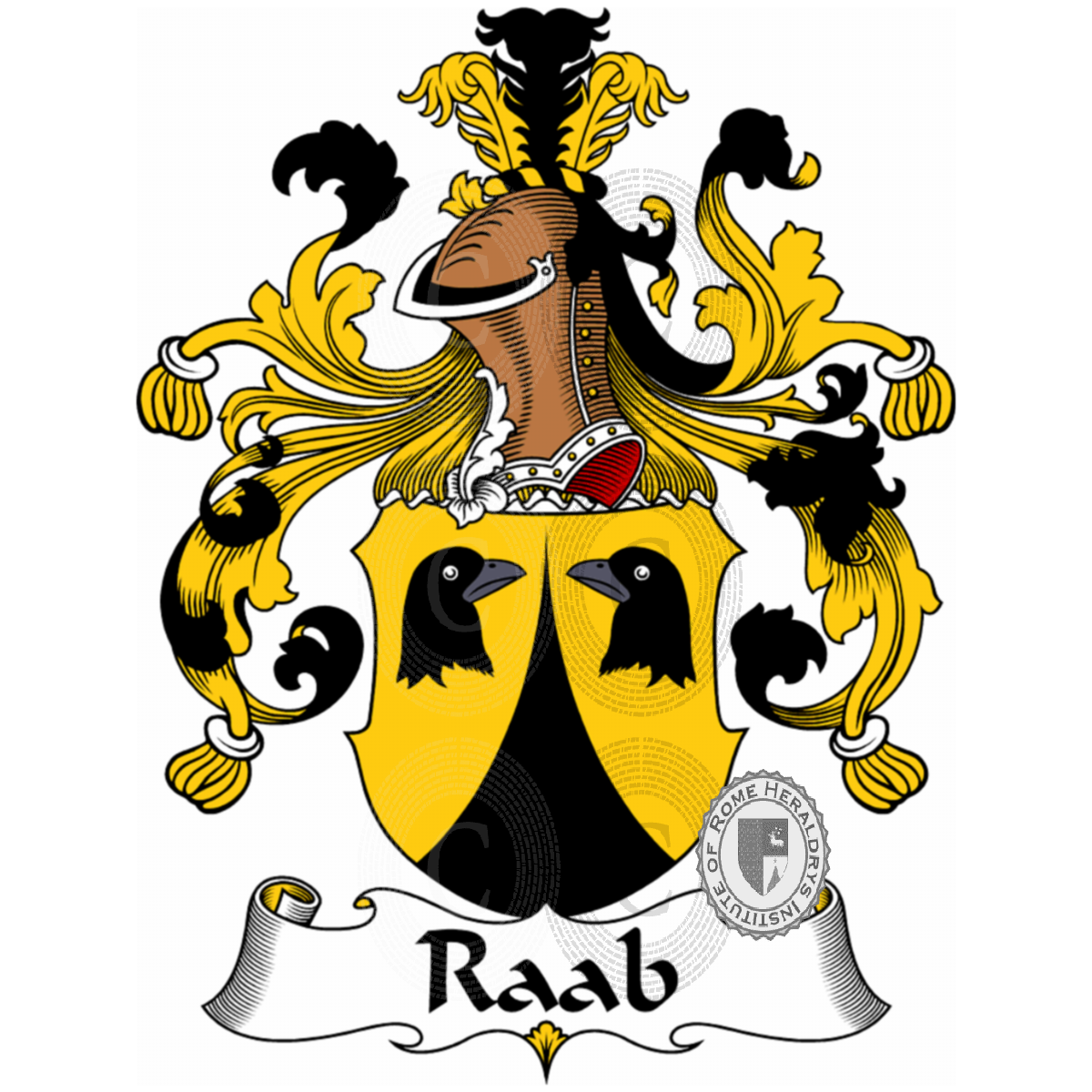 Escudo de la familiaRaab