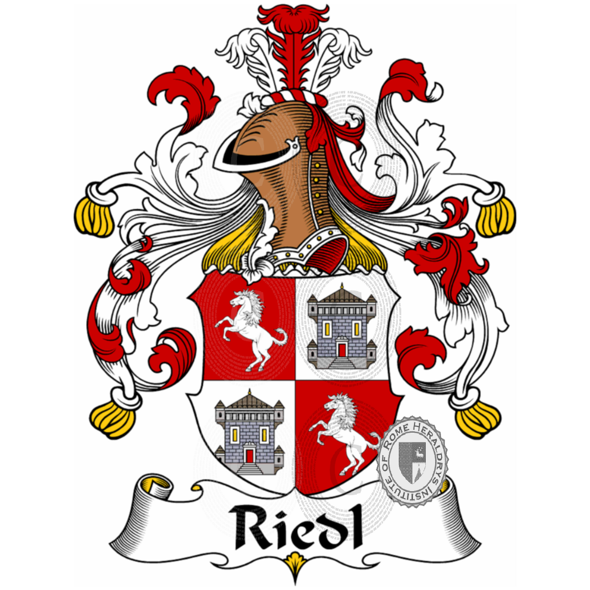 Coat of arms of familyRiedl