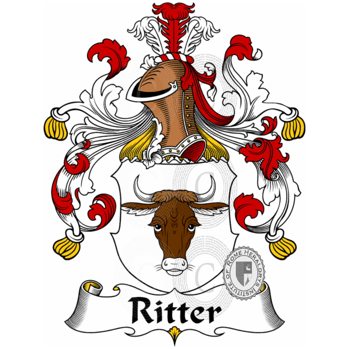 Coat of arms of familyRitter