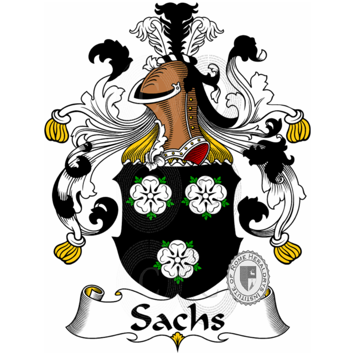 Coat of arms of familySachs
