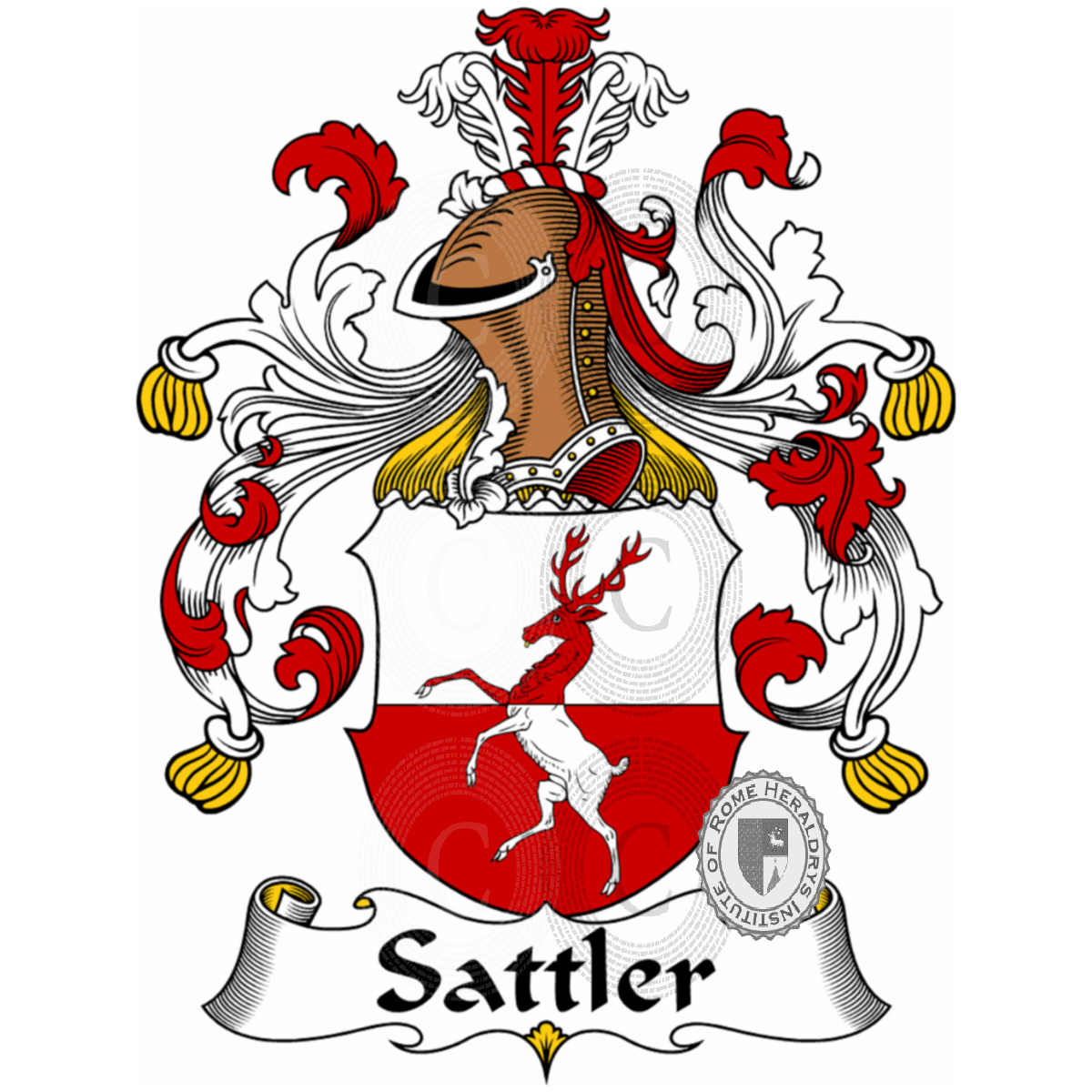 Coat of arms of familySattler