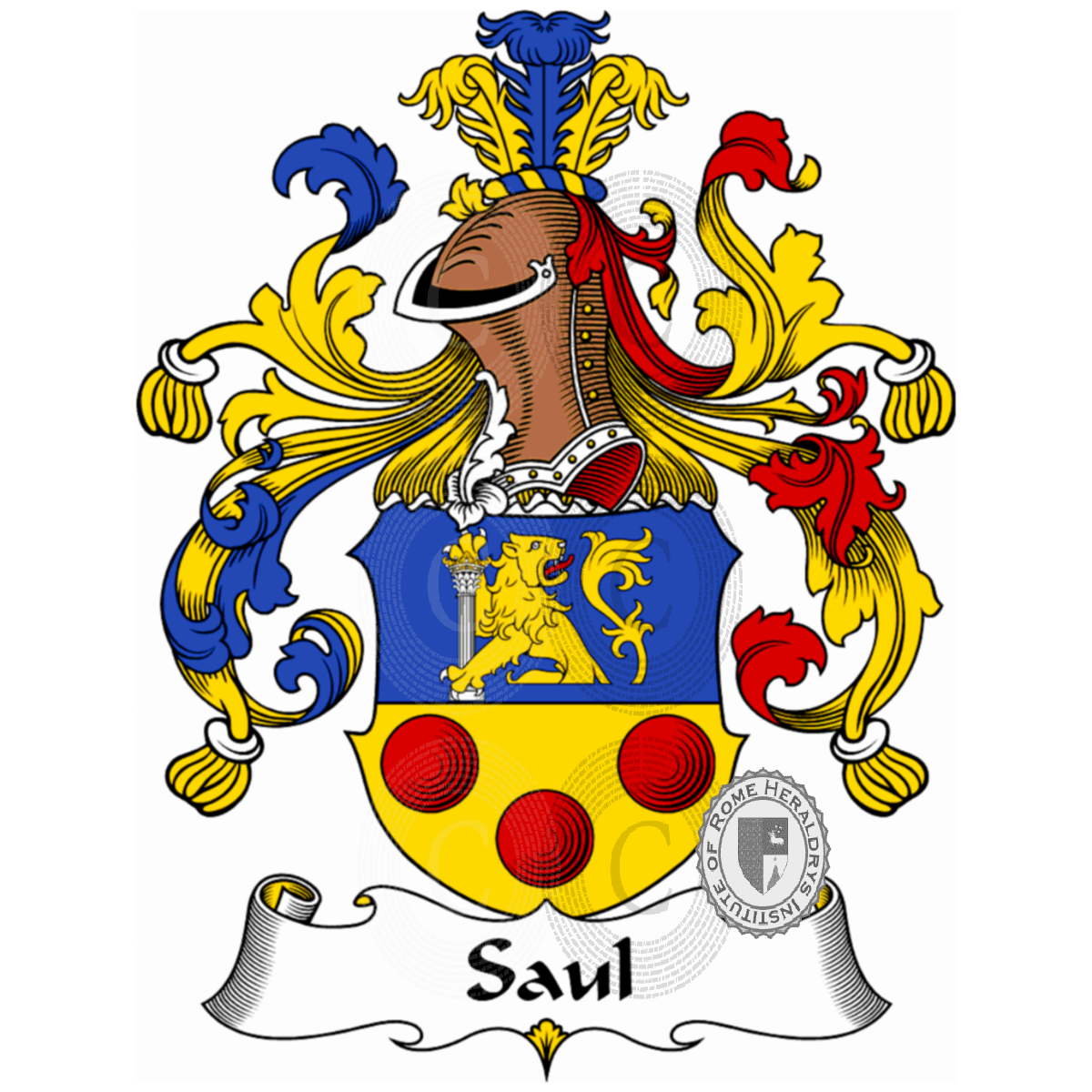 Coat of arms of familySaul