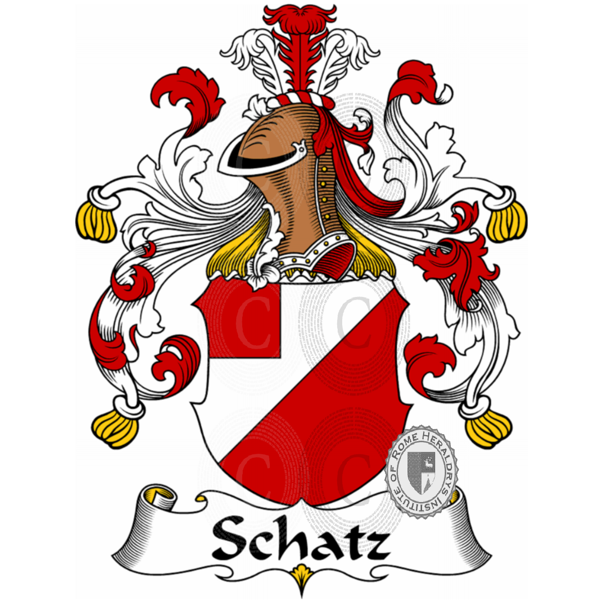 Coat of arms of familySchatz