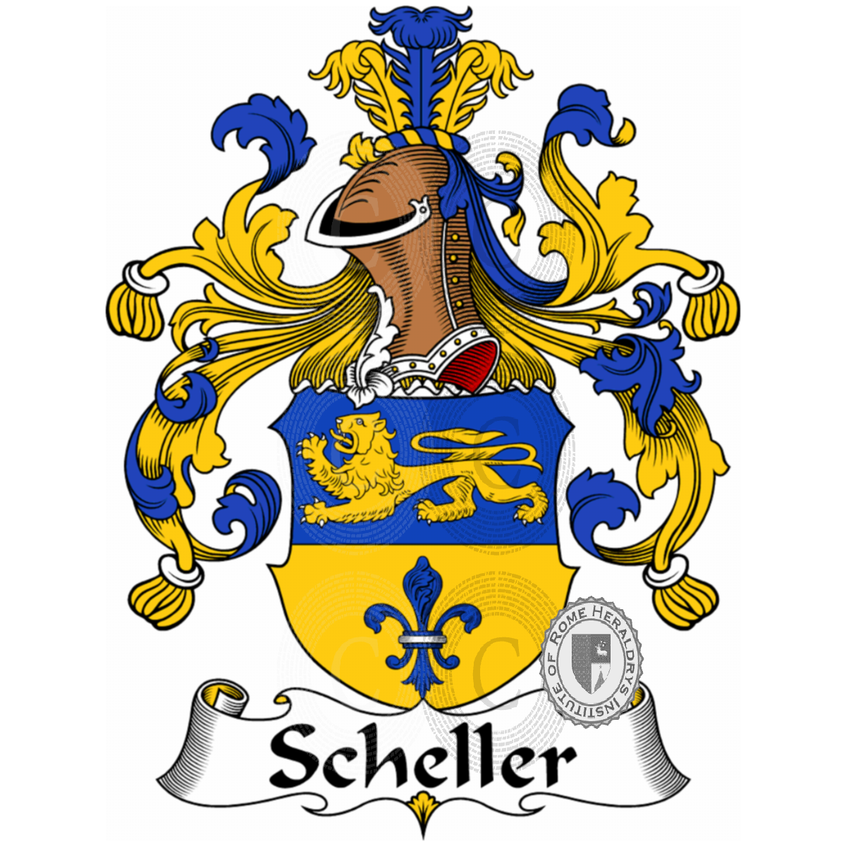 Coat of arms of familyScheller