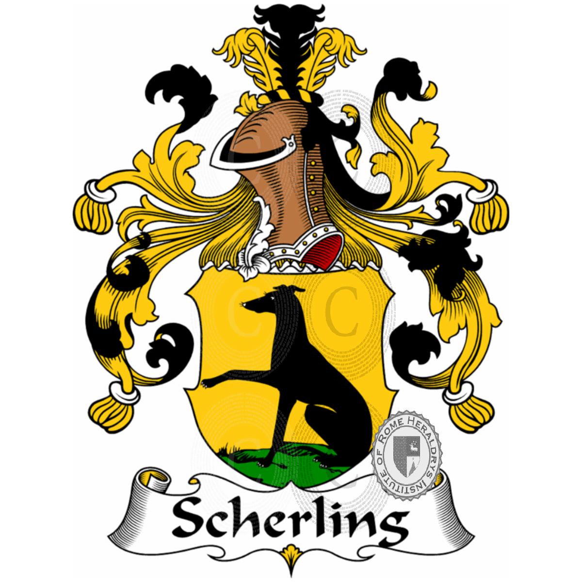 Coat of arms of familyScherling