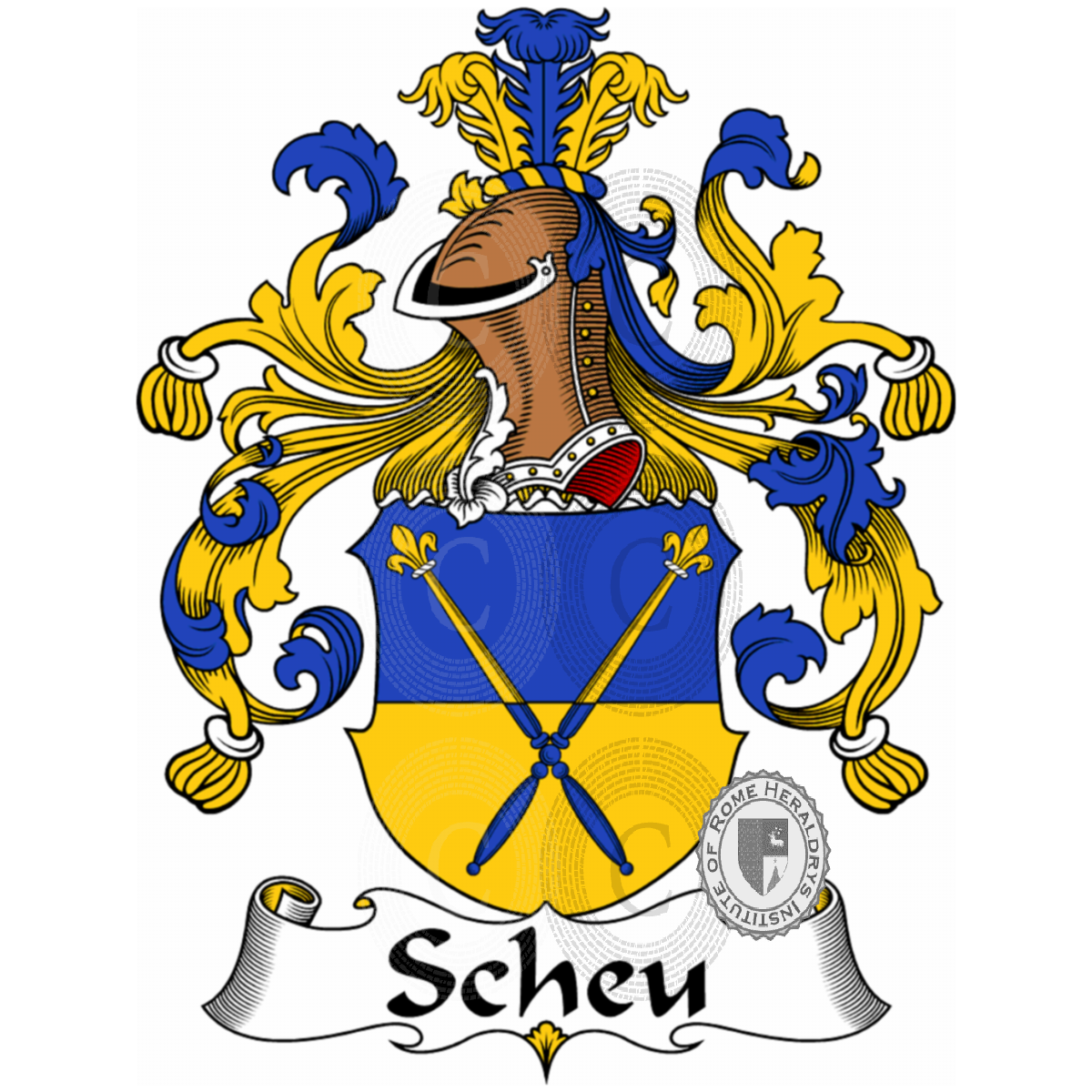 Coat of arms of familyScheu