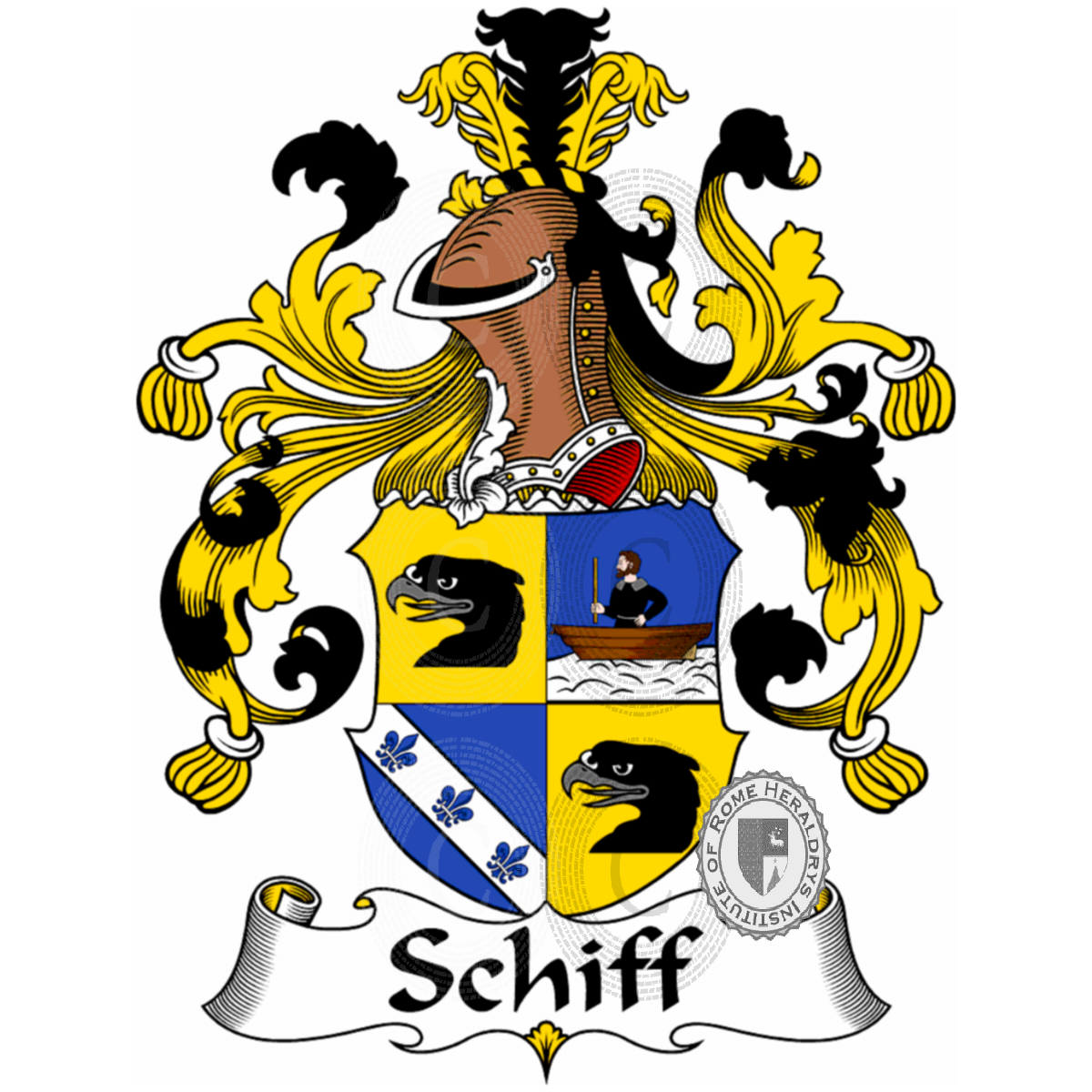Coat of arms of familySchiff