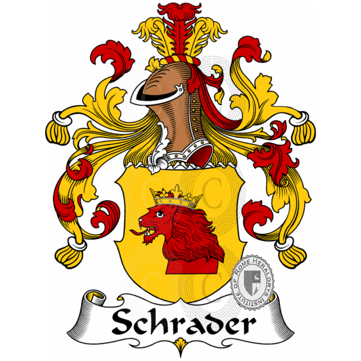 Coat of arms of familySchrader
