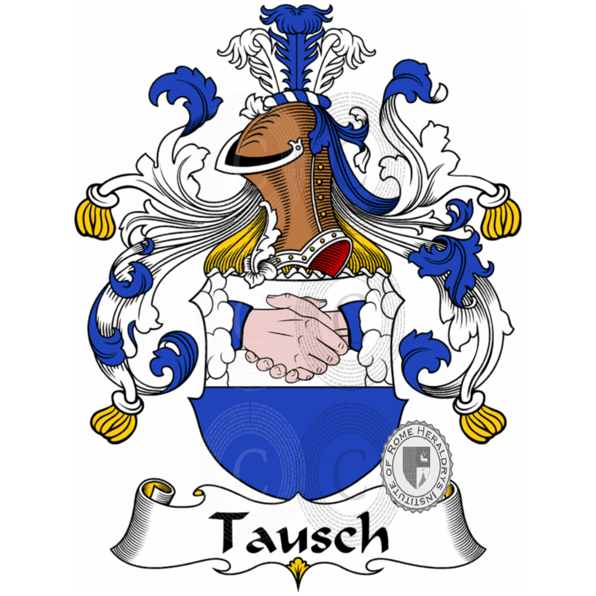 Coat of arms of familyTausch