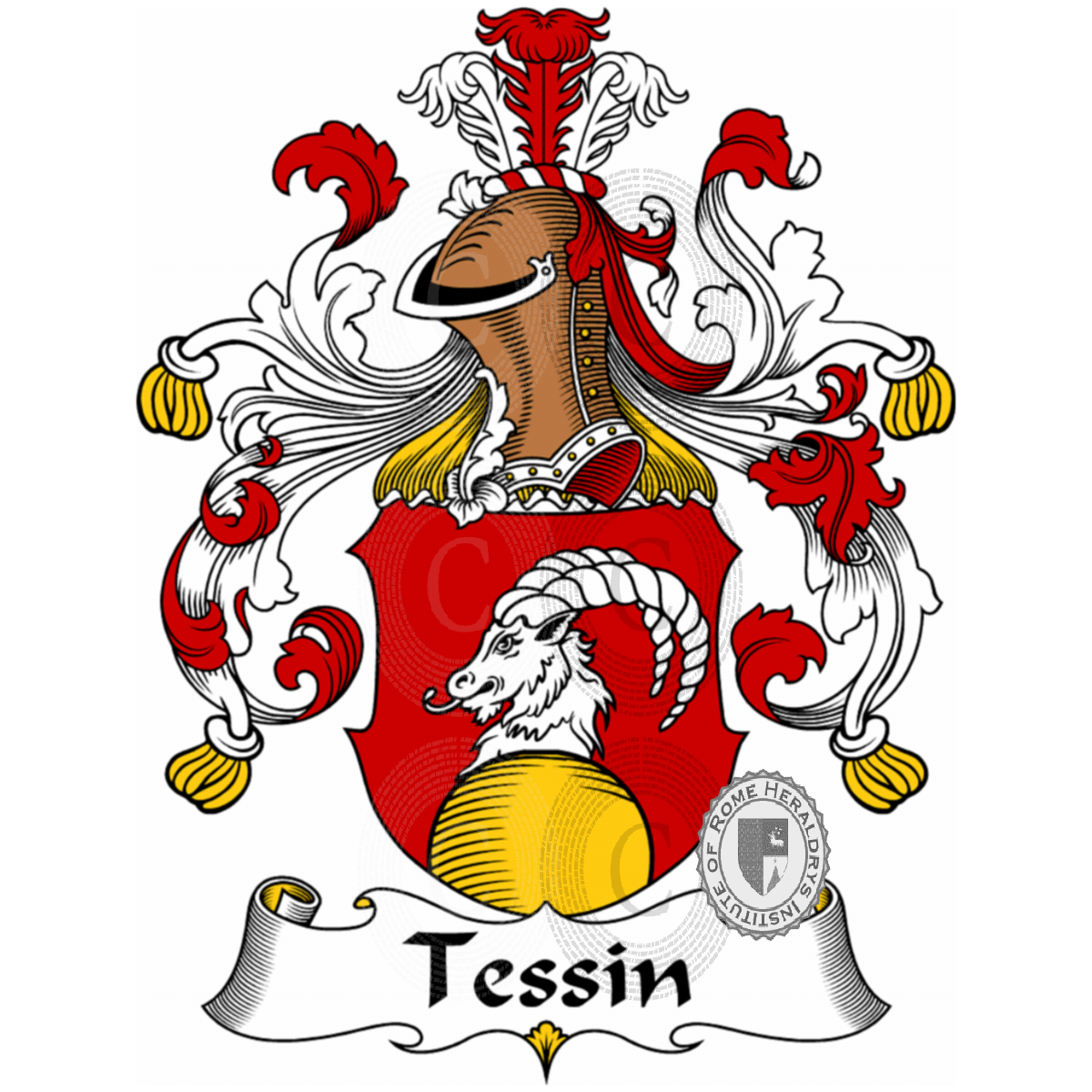Wappen der FamilieTessin
