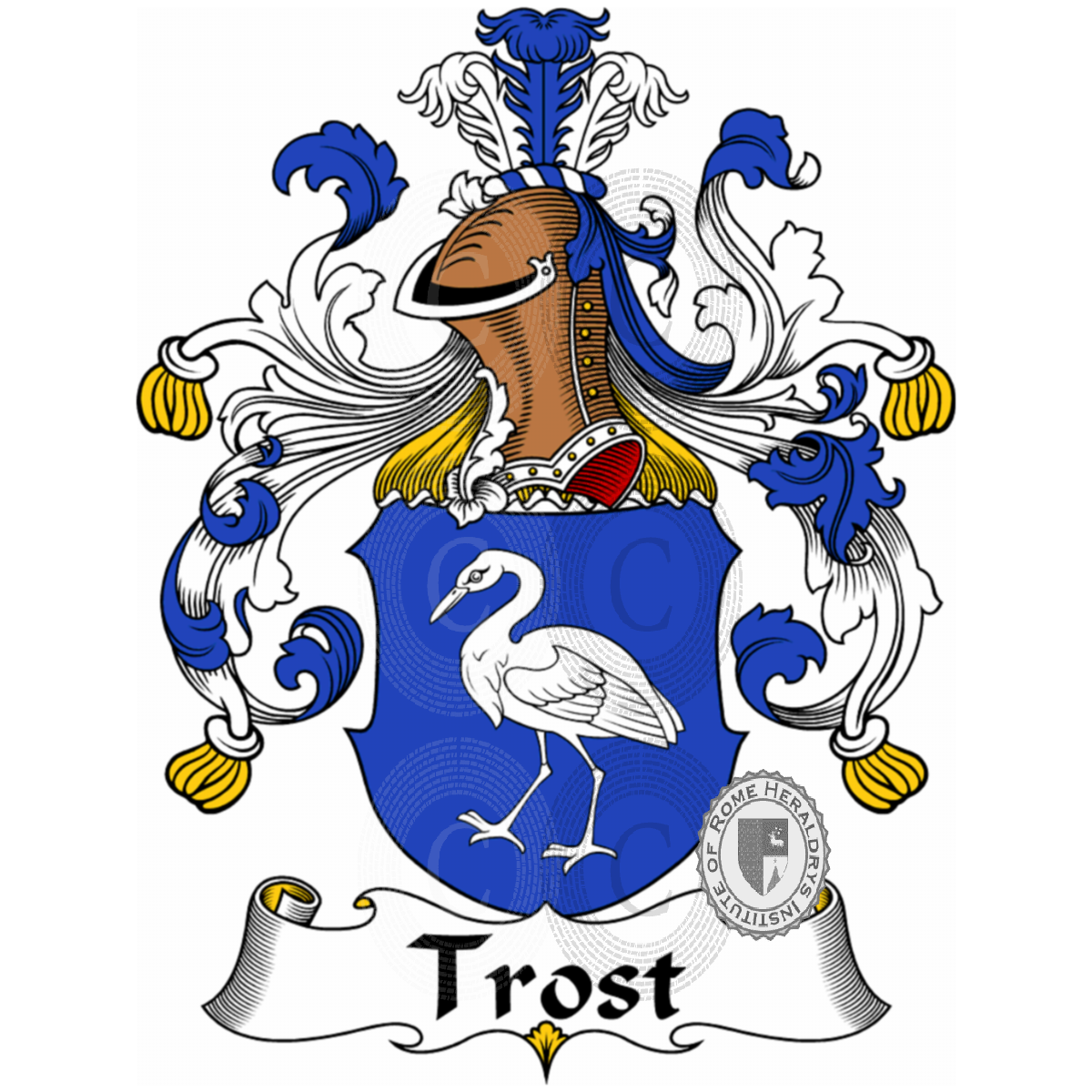 Coat of arms of familyTrost