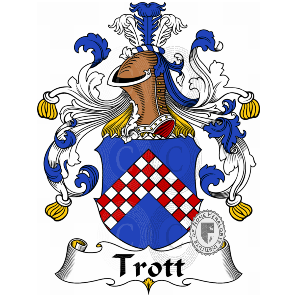 Wappen der FamilieTrott