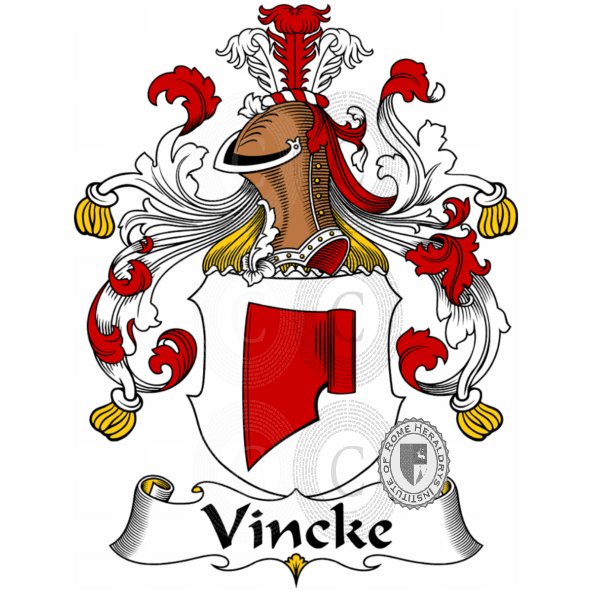 Escudo de la familiaVincke