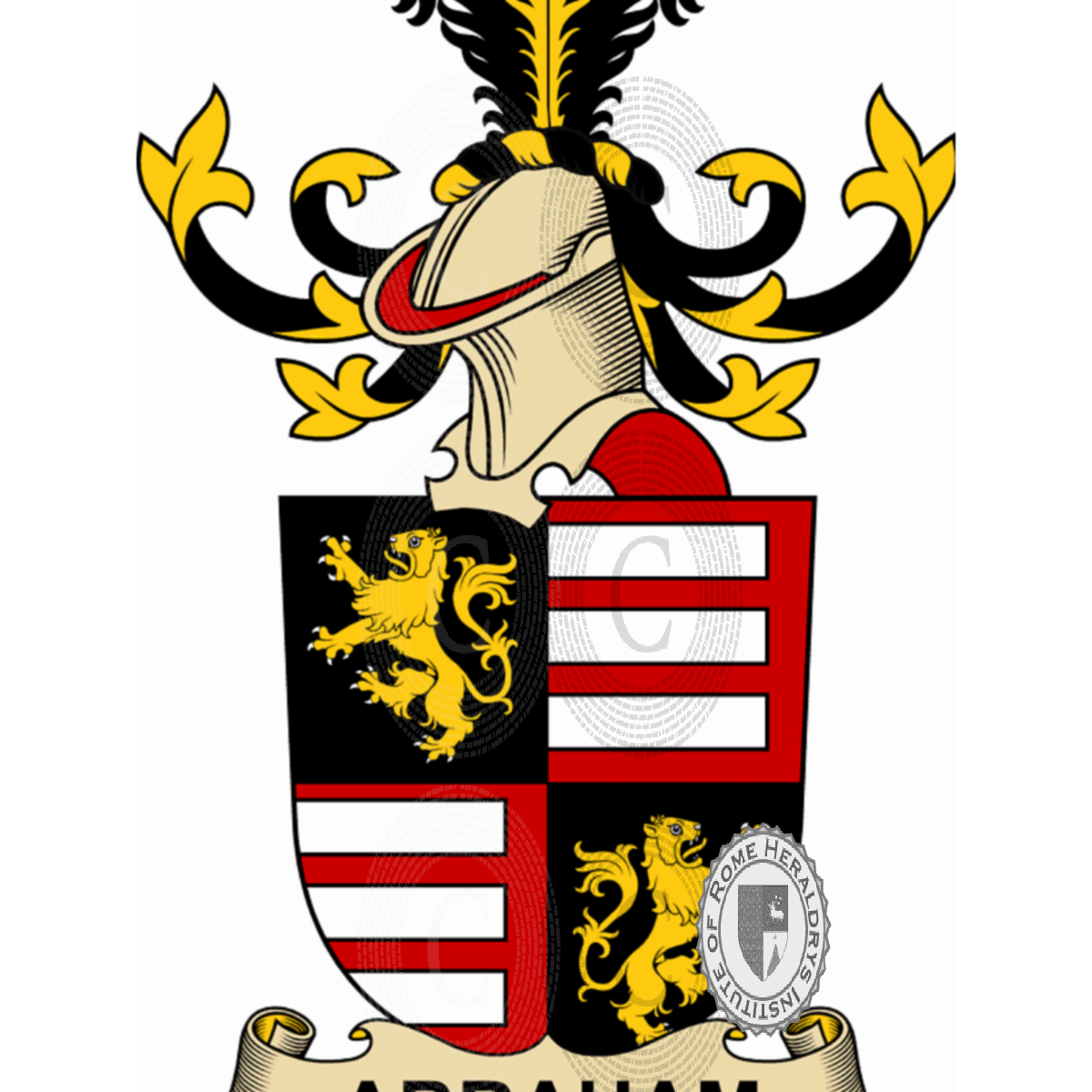 Coat of arms of familyAbraham
