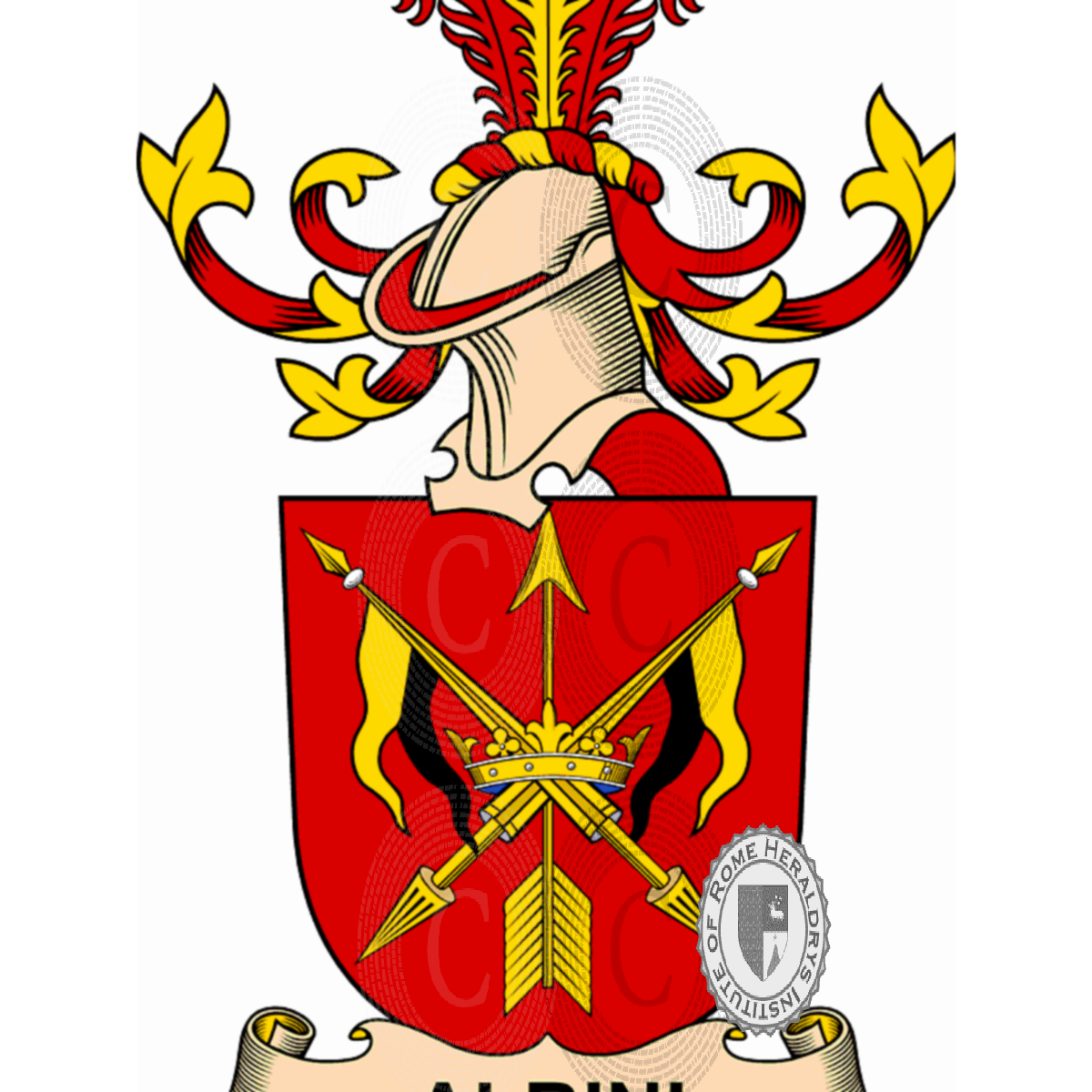 Coat of arms of familyAlbini