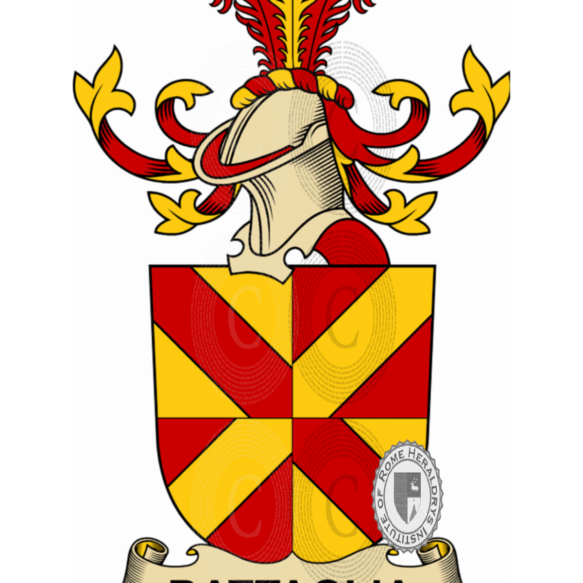 Coat of arms of familyBattaglia