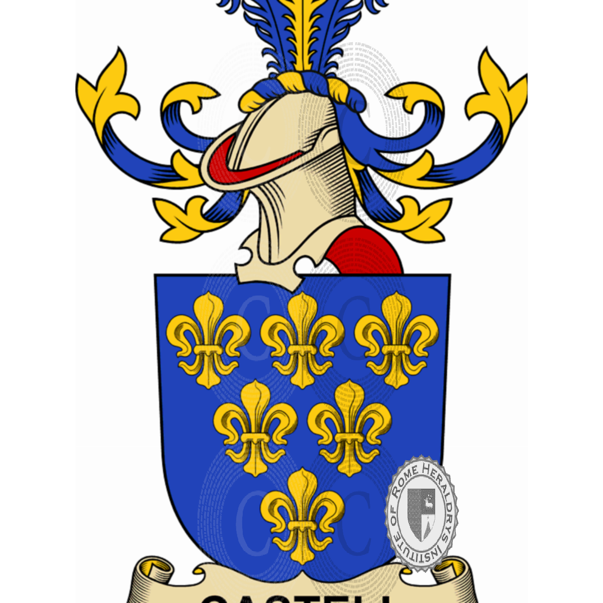 Coat of arms of familyCastell