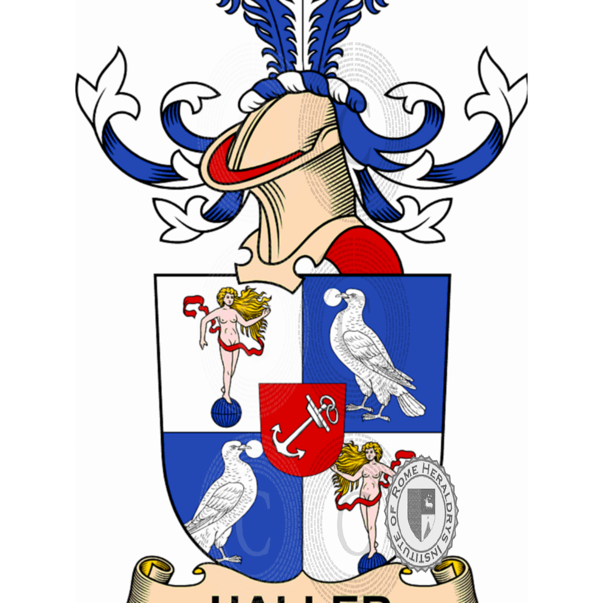 Wappen der FamilieHaller