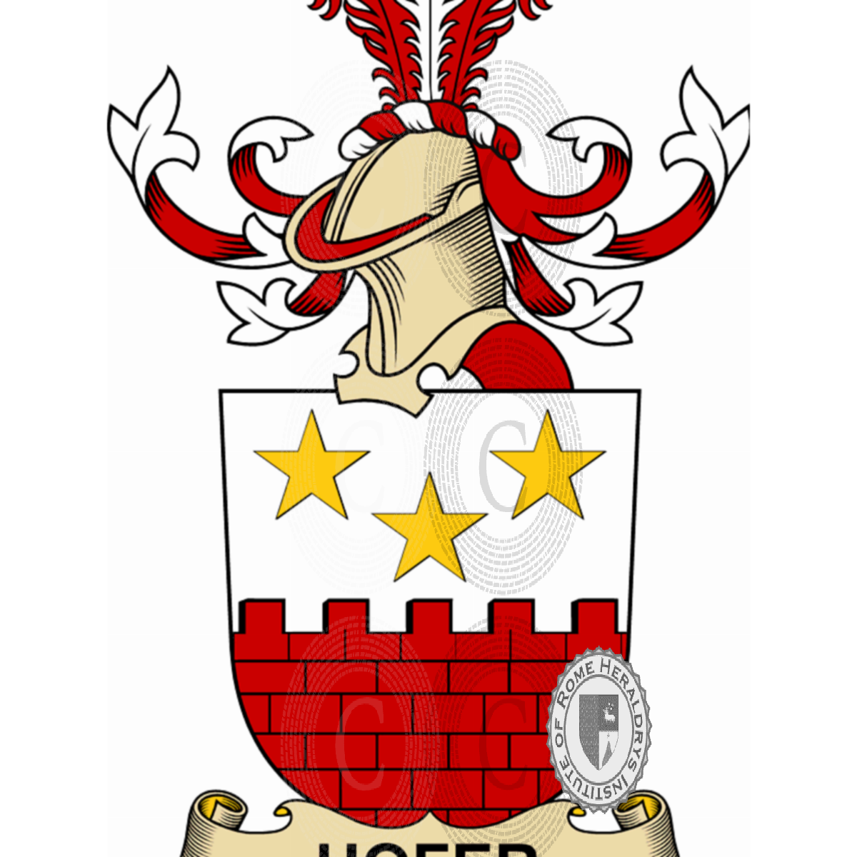 Coat of arms of familyHofer