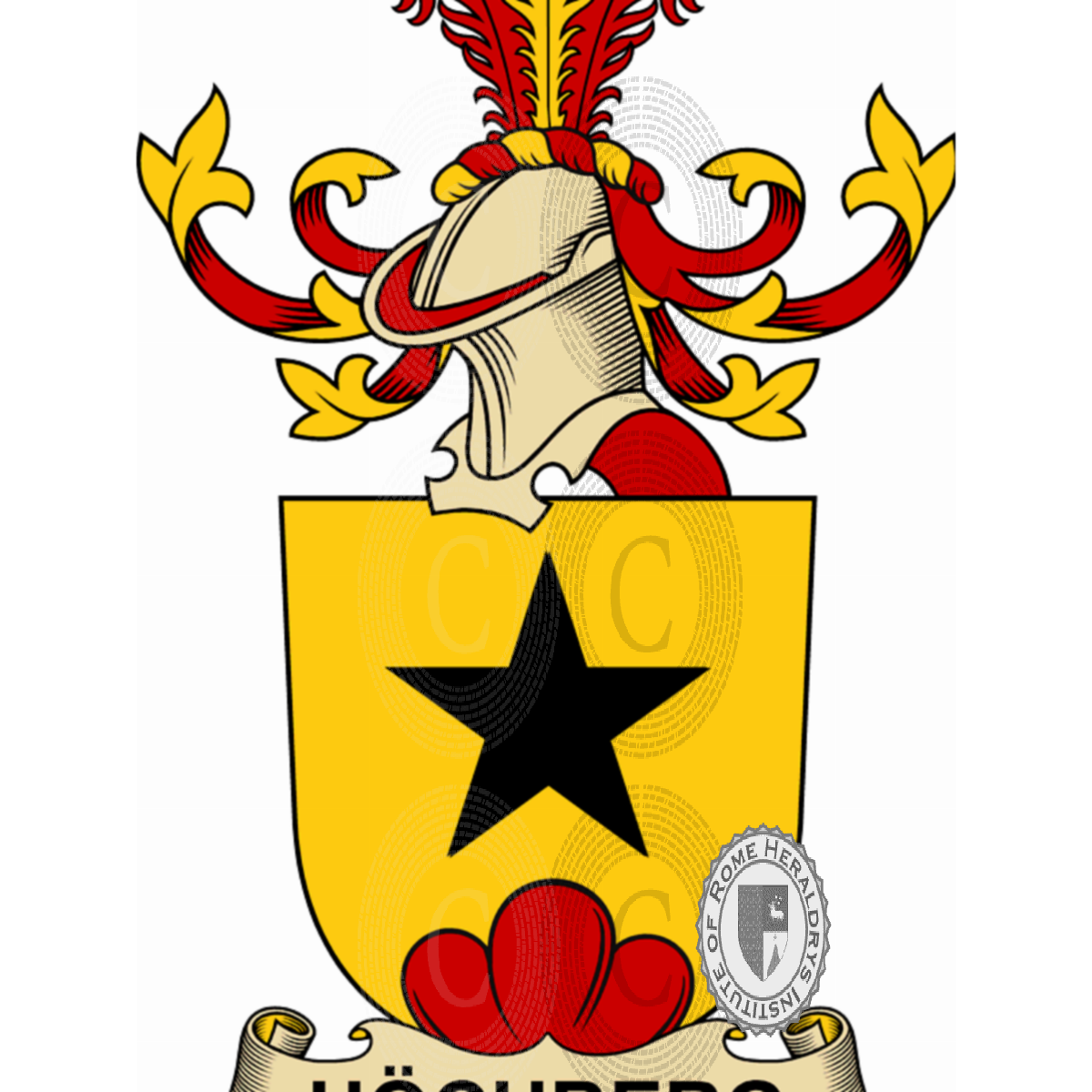 Escudo de la familiaHöchberg