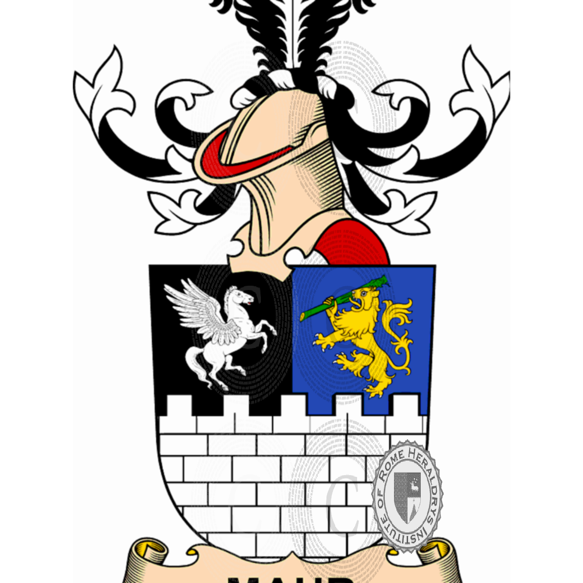 Coat of arms of familyMaur