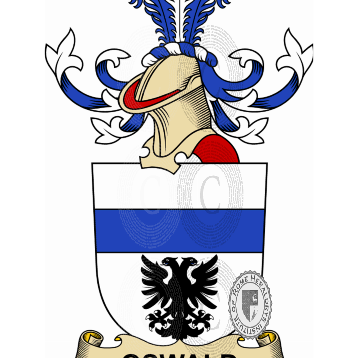 Coat of arms of familyOswald