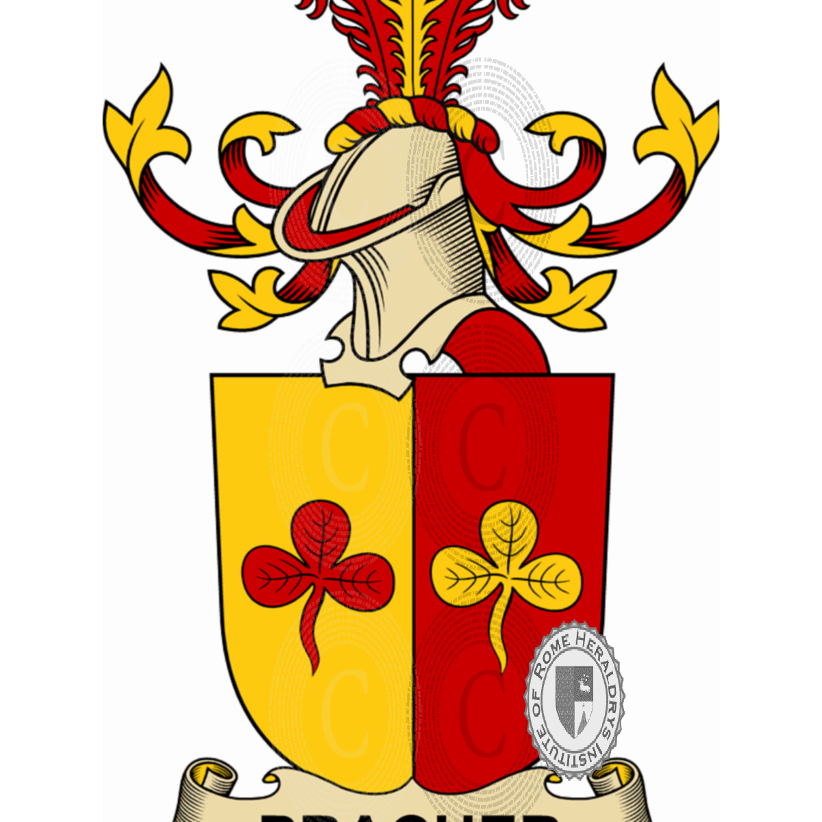 Coat of arms of familyPracher