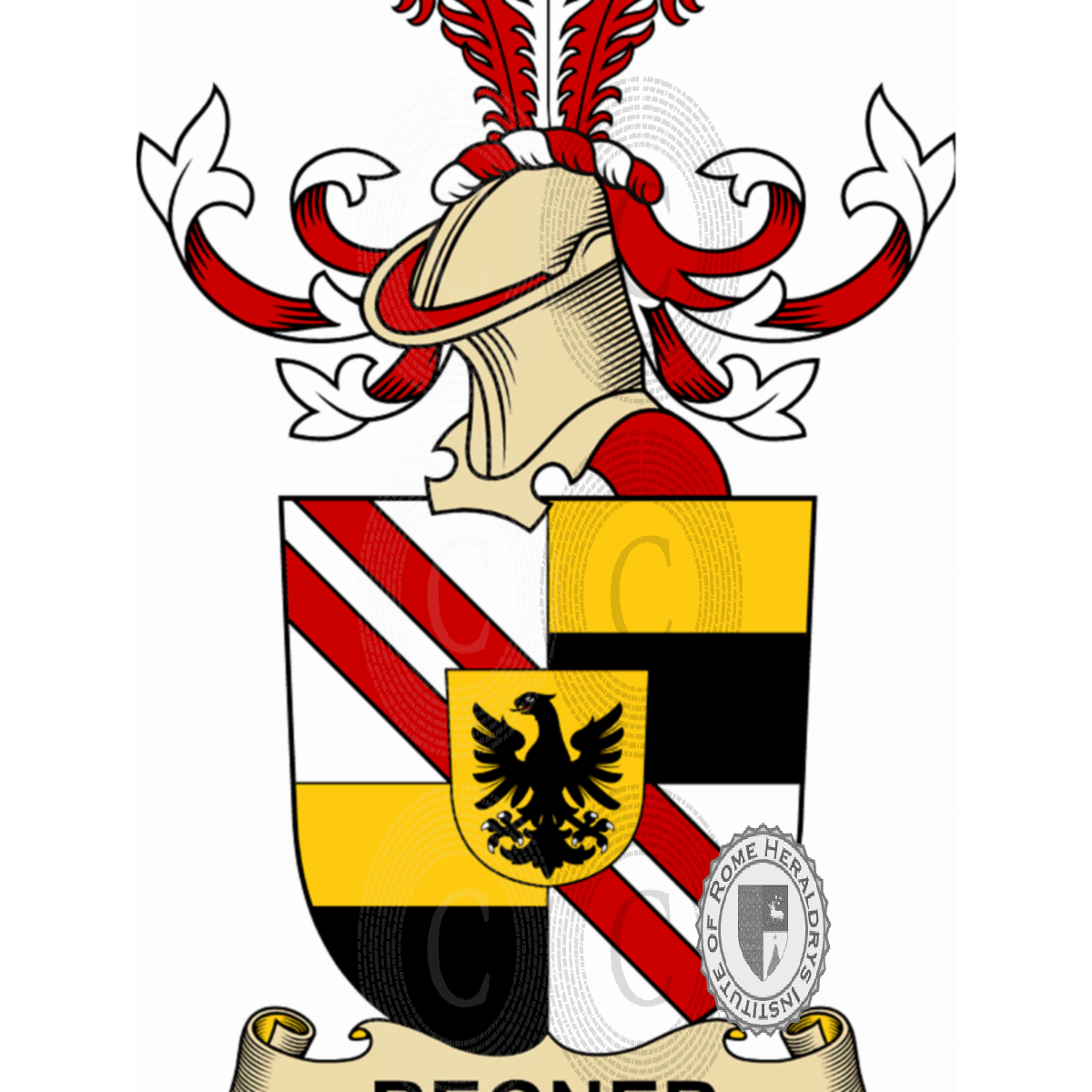 Coat of arms of familyRegner