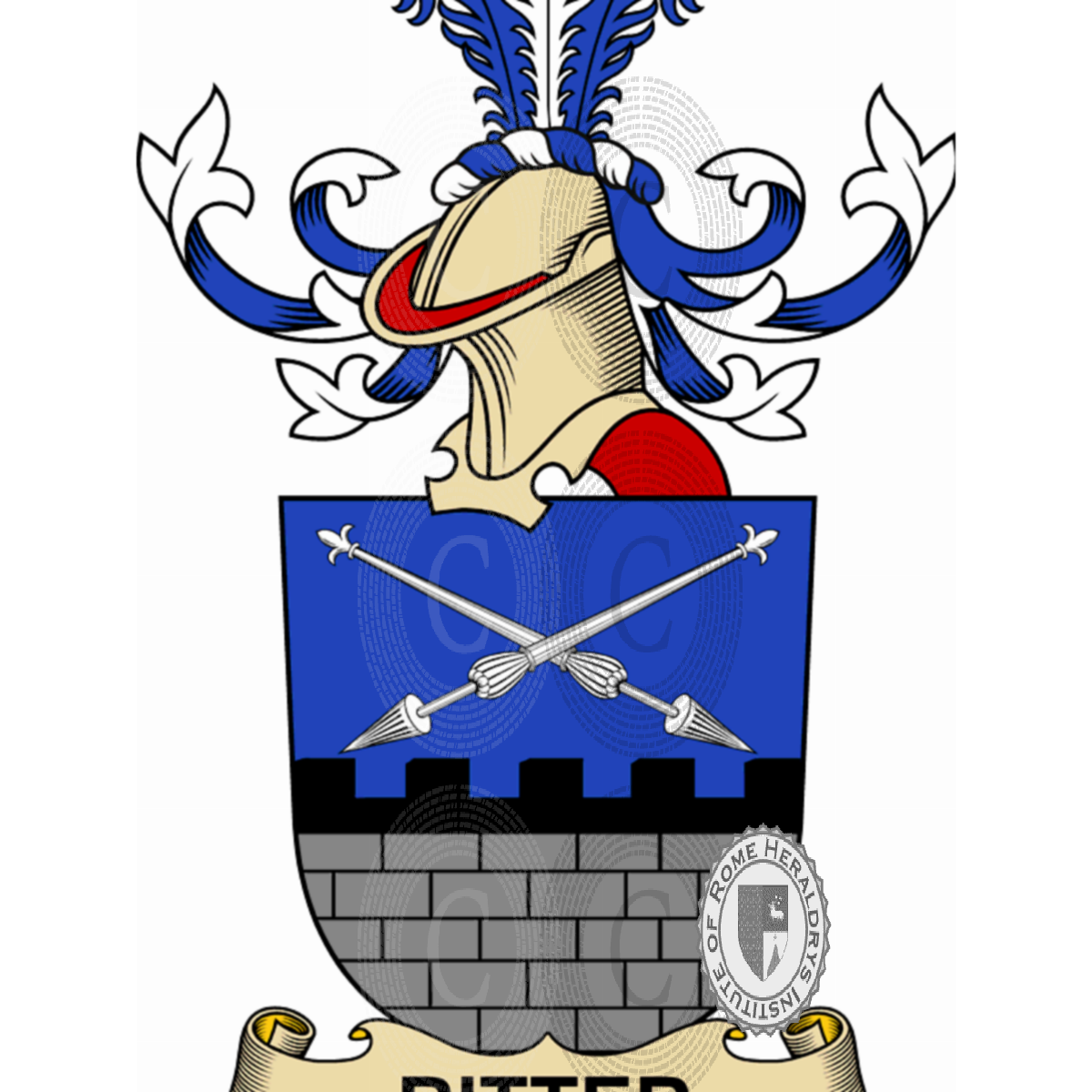 Coat of arms of familyRitter