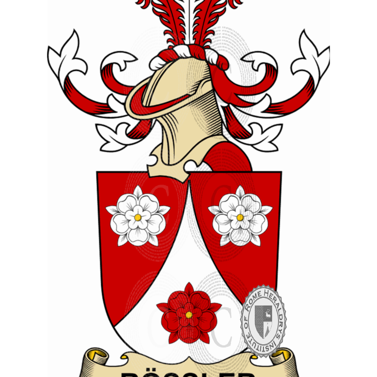 Coat of arms of familyRössler