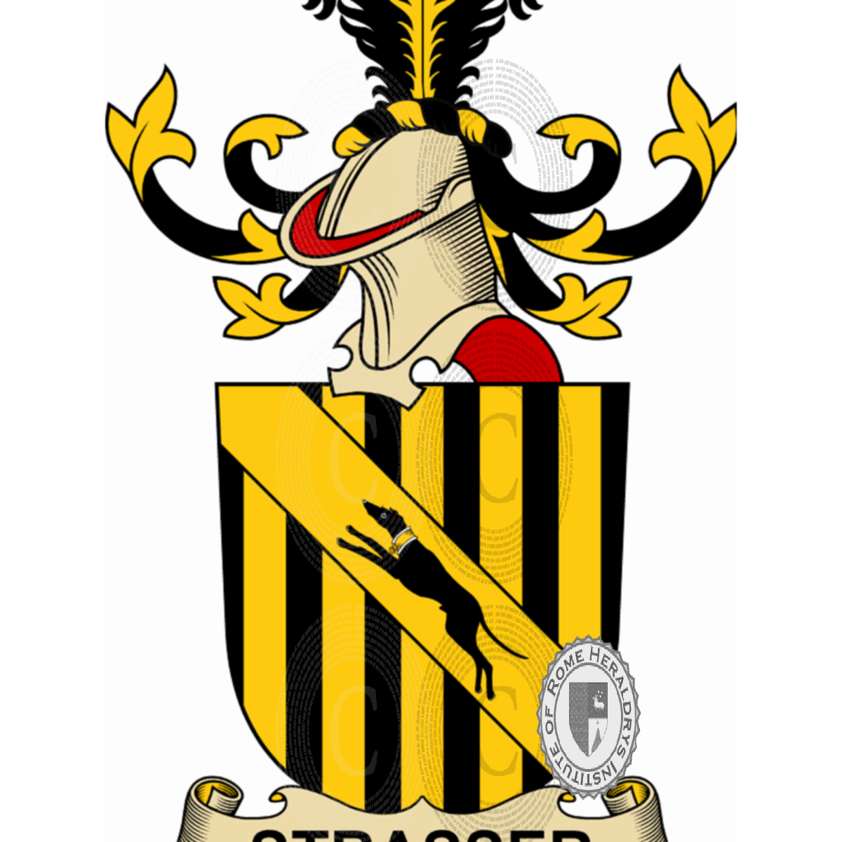 Coat of arms of familyStrasser