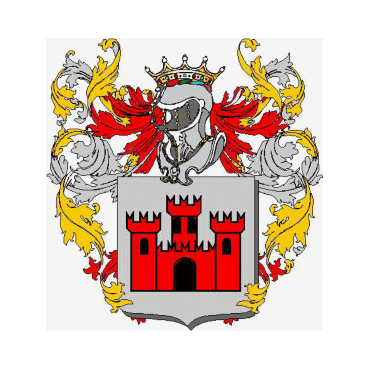 Coat of arms of family, Lanzi