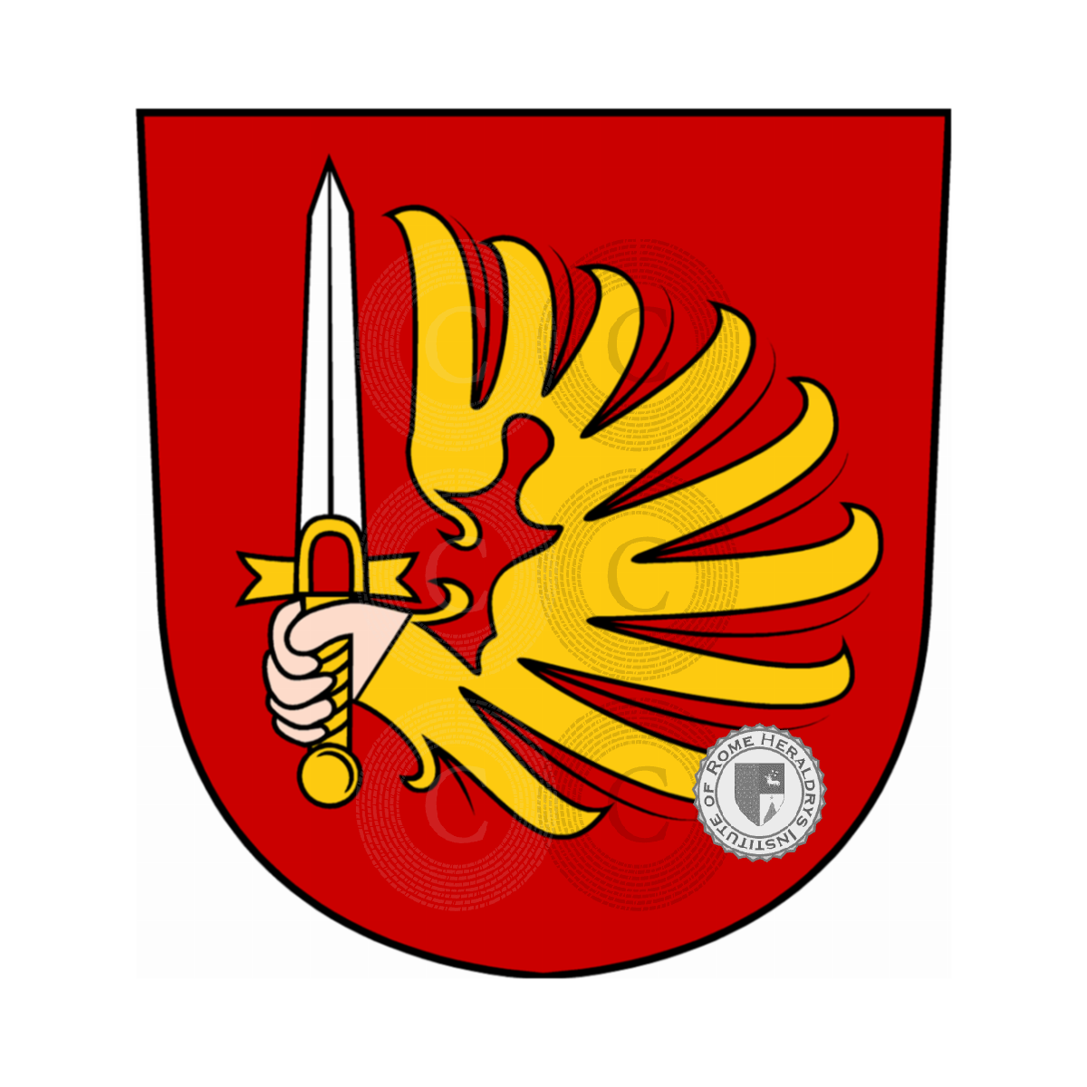 Coat of arms of familyManoël