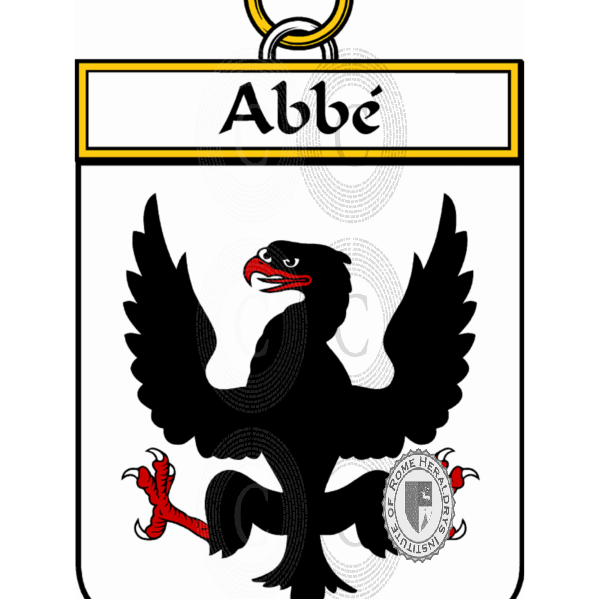 Coat of arms of familyAbbé