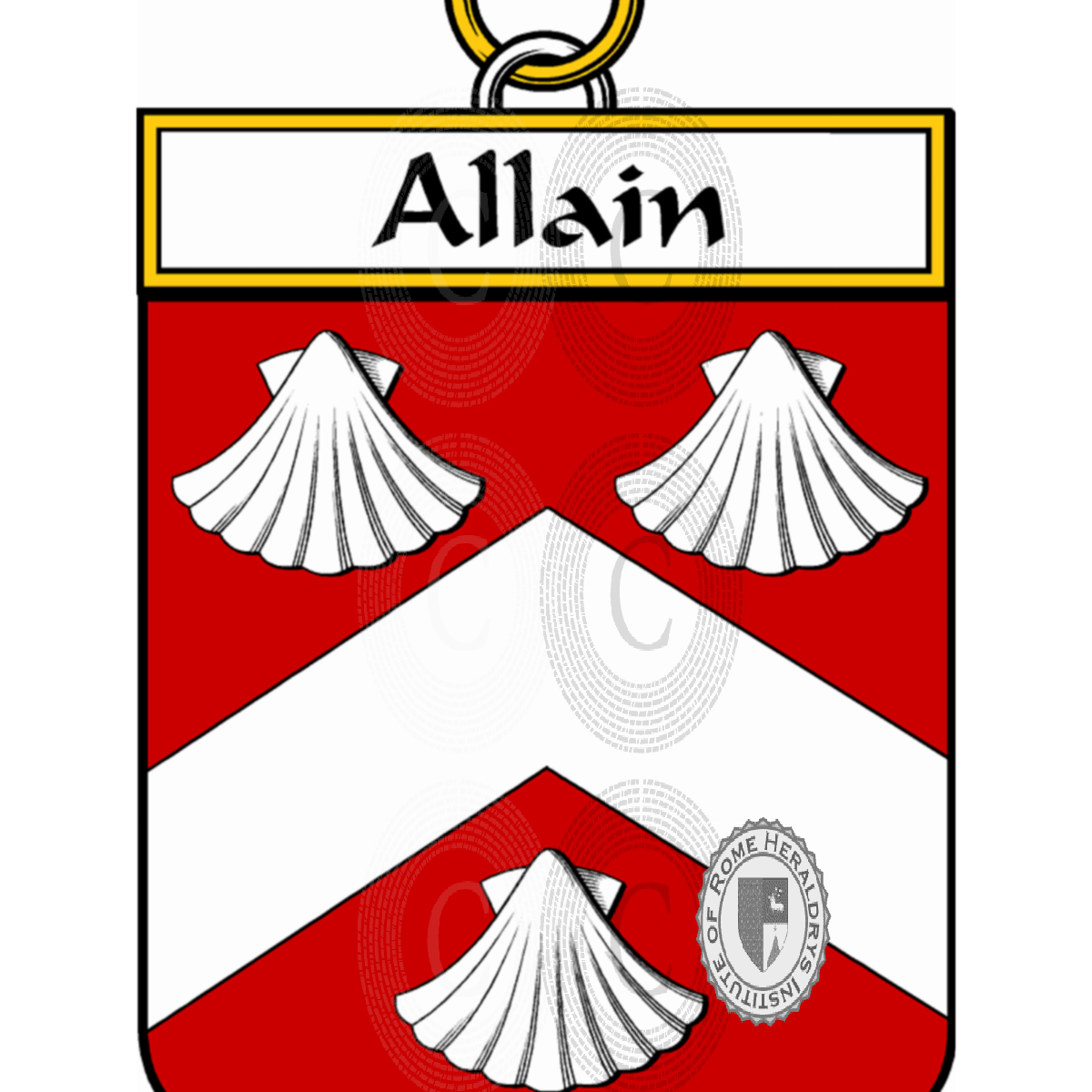 Wappen der FamilieAllain