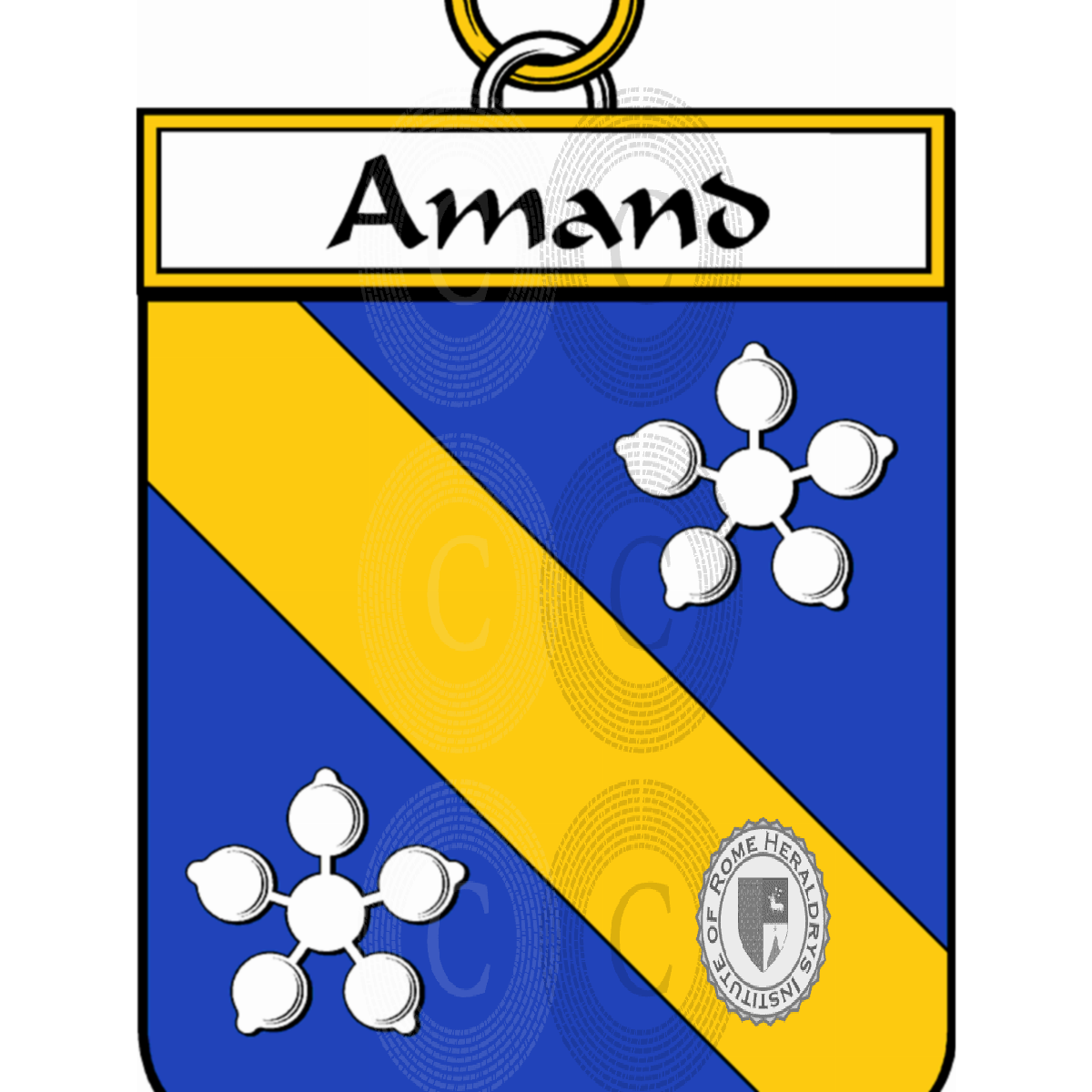 Coat of arms of familyAmand